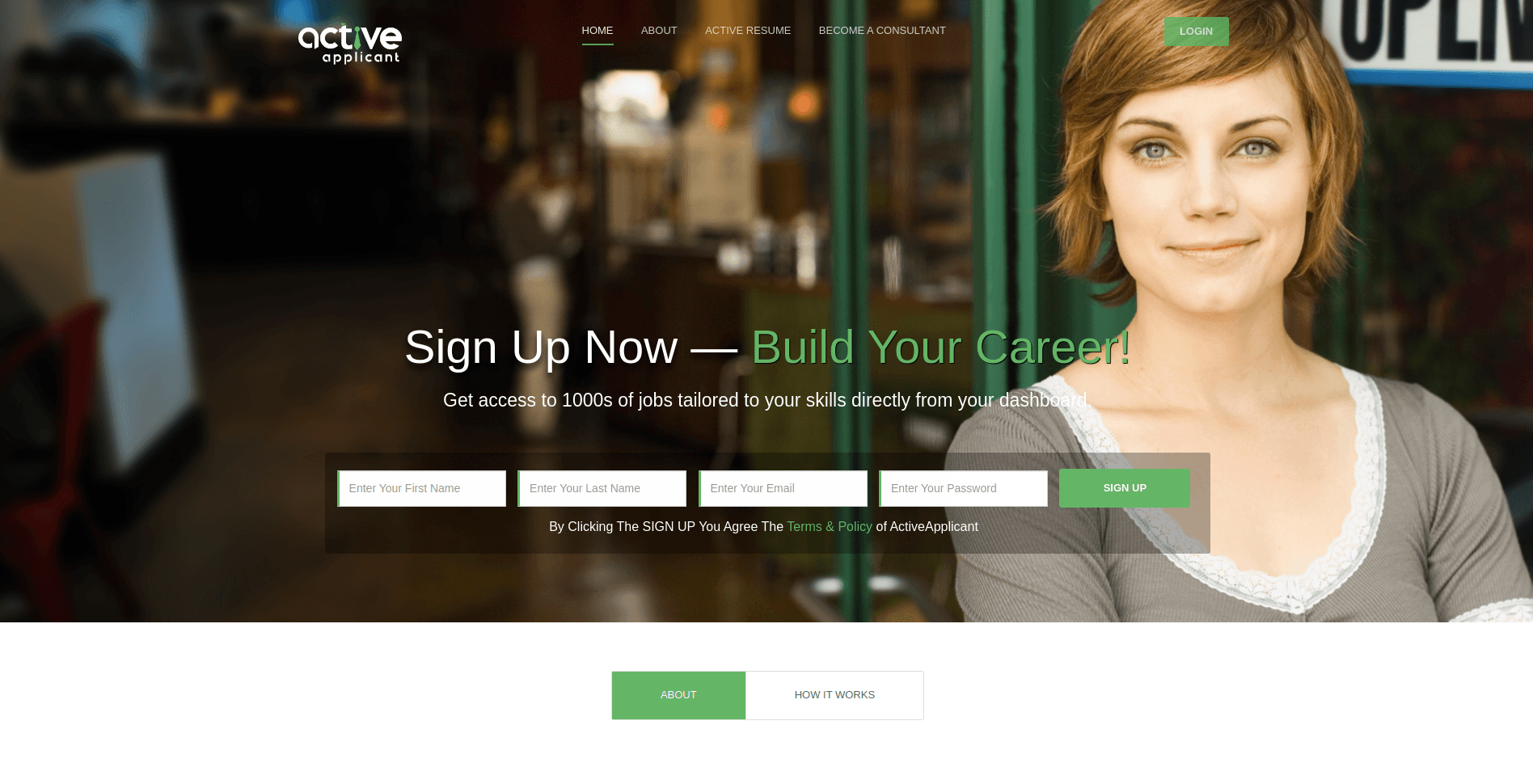 Active Applicant — cover