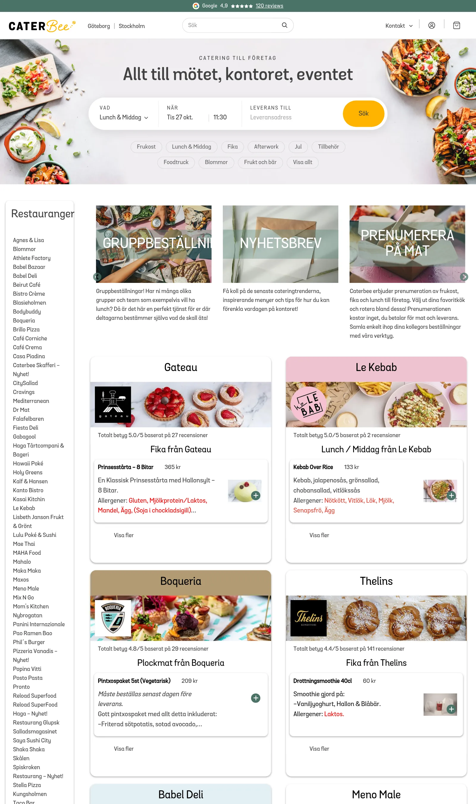 Caterbee — Start Page Caterbee — Start Page